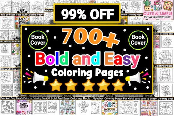 Download Kids and Adults Coloring Book Bundle - Adults coloring book Collection