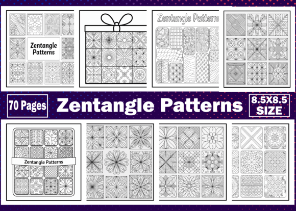 Download Zentangle Patterns Adults Coloring Book - Adults coloring book Collection